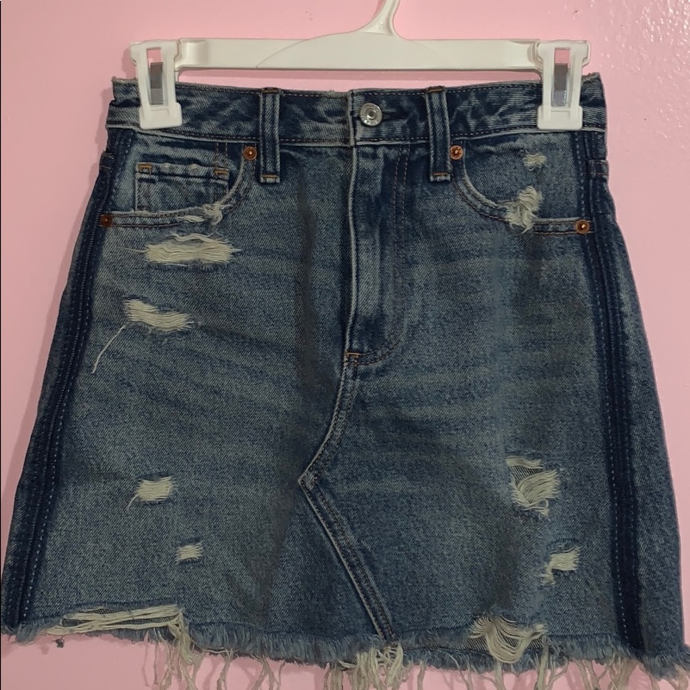 Vintage A- Skirt in blue